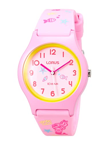 Seiko Orologio Analogico Al Quarzo Unisex Bambini Con Cinturino In Silicone Rrx49Hx9