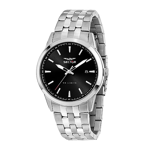 Sector No Limits Orologio Uomo, Tempo, Data, Analogico, Collezione 660 - R3253517029