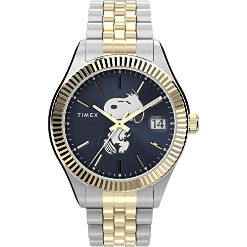 Timex Orologio Analogico Al Quarzo Donna Con Cinturino In Acciaio Inossidabile Tw2V47500