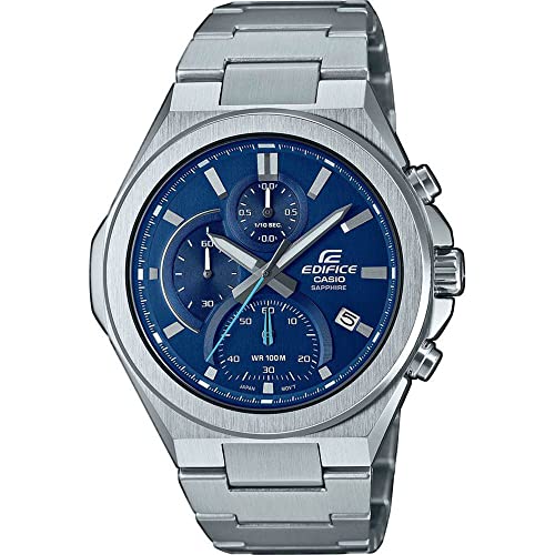 Casio Orologio Cronografo Al Quarzo Men'S Con Cinturino In Acciaio Inossidabile Efb-700D-2Avuef