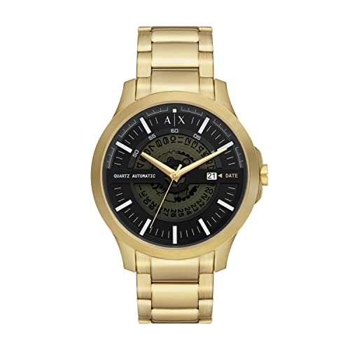 Armani Exchange Orologio Analogueico Quarzo Uomo Con Cinturino In Acciaio Inox Ax2443