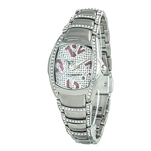 Chronotech Orologio Analogico Al Quarzo Donna Con Cinturino In Acciaio Inox Ct.7896Ss/71M