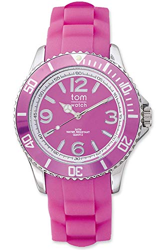 Tom Watch Orologio Analogico Quarzo Unisex Adulto Con Cinturino In Gomma Wa00064