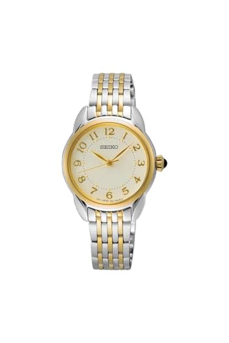 Seiko Orologio Analogico Al Quarzo Donna Con Cinturino In Acciaio Inossidabile Sur562P1