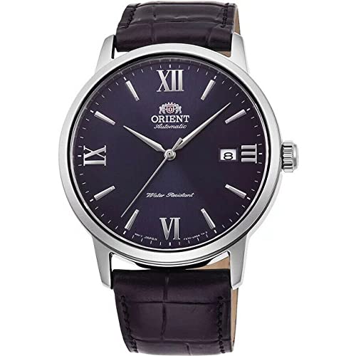 Orient Orologio Analogico Automatico Uomo Con Cinturino In Pelle Ra-Ac0F11L10B
