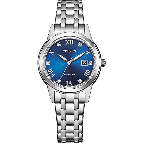 Citizen Orologio Analogo Al Quarzo Donna Con Cinturino In Acciaio Inossidabile Fe1240-81L