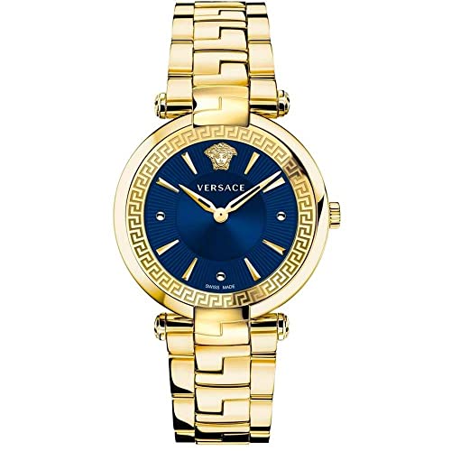 Versace Orologio Analogico Al Quarzo Donna Con Cinturino In Acciaio Inox Ve2L00621