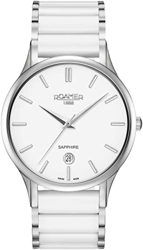 Roamer Orologio Analogico Al Quarzo Uomo Con Cinturino In Acciaio Inossidabile 657833 41 25 60