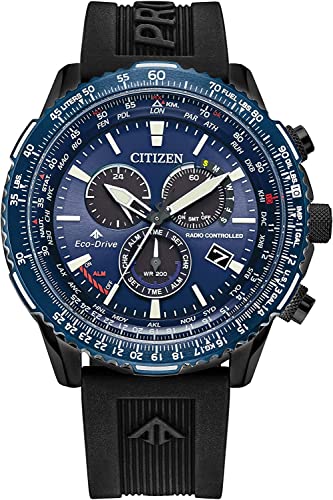 Citizen Orologio Cronografo Al Quarzo Giapponese Uomo Con Cinturino In Di Gomma Cb5006-02L