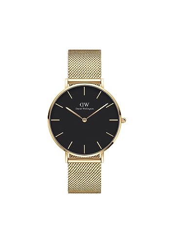 Orologio Solo Tempo Unisex Daniel Wellington Dw00100345 Acciaio Collezione Petite Evergold