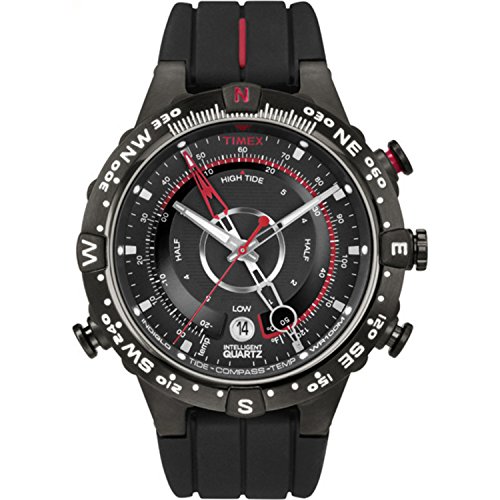Timex Intelligent Quartz T2N720 Orologio Da Uomo Con Cinturino In Silicone Da 45 Mm