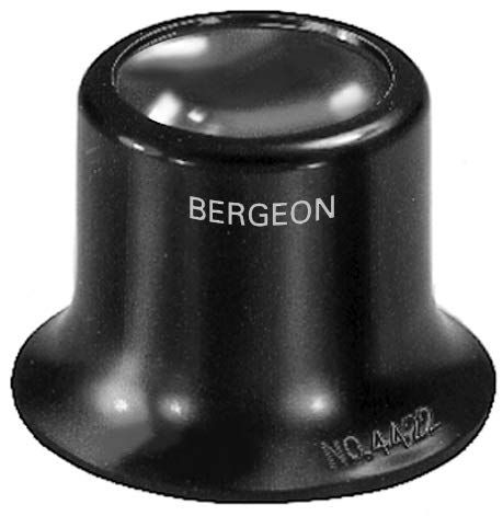 Bergeon - Lente D'Ingrandimento 4422. Ingrandimento: 2,5 X, Biconvessa, Speciale Strumento Professionale Per Lavori Di Precisione Di Orologeria. Color
