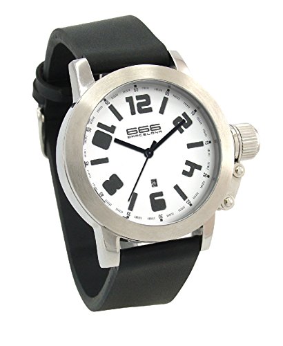 666Barcelona Orologio Analogico Quarzo Uomo Con Cinturino In Gomma 666-213