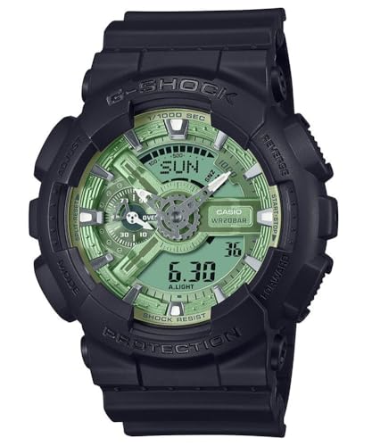 Casio Orologio Analogico-Digitale Al Quarzo Uomo Con Cinturino In Plastica Ga-110Cd-1A3Er
