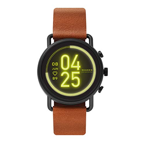 Skagen Smartwatch Da Uomo, Smartwatch Touchscreen Falster 3 In Acciaio Inox Con Vivavoce, Notifiche Del Battito Cardiaco, Nfc E Smartphone Skt5201