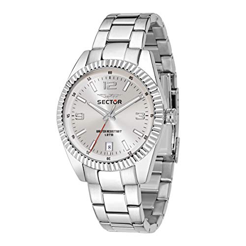 Sector 240 R3253476003, Orologio Da Polso Uomo, Argento