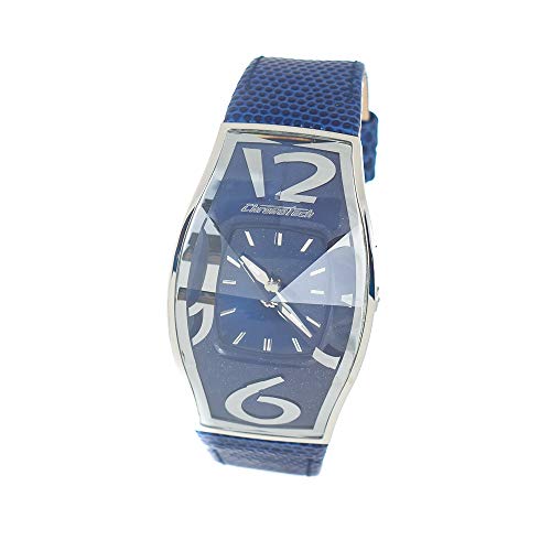 Chronotech Orologio Analogico Quarzo Uomo Con Cinturino In Pelle Ct7932Am-83