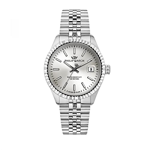 Philip Watch Caribe Orologio Uomo, Tempo E Data, Analogico - 46X39 Mm