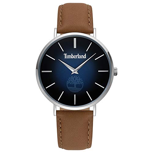 Timberland Orologio Analogico Quarzo Uomo Con Cinturino In Pelle 15514Js/03