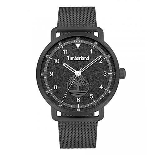 Timberland Orologio Analogico Quarzo Uomini Con Cinturino In Acciaio Inossidabile Tbl.15939Jsb/02Mm