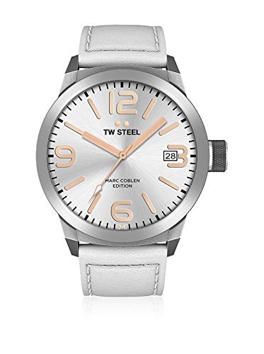 Tw Steel Orologio Analogico Quarzo Uomo Con Cinturino In Pelle Twmc44