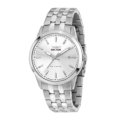 Sector No Limits Orologio Uomo, Tempo, Data, Analogico, Collezione 660 - R3253517030