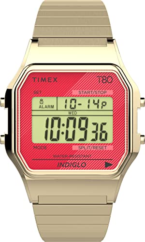 Timex T80 Tw2V19200, Gold