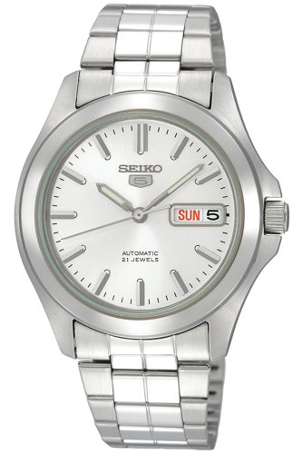 Seiko Orologio Analogico Automatico Uomo Con Cinturino In Acciaio Inox Snkk87K1