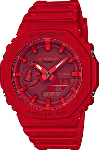 Casio Orologio Analogico Digitale Al Quarzo Uomo Con Cinturino In Plastica Ga-2100-4Aer