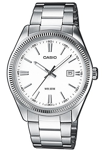 Casio Orologio Analogico Al Quarzo Uomo Con Cinturino In Acciaio Inox Mtp-1302D-7A1Vef