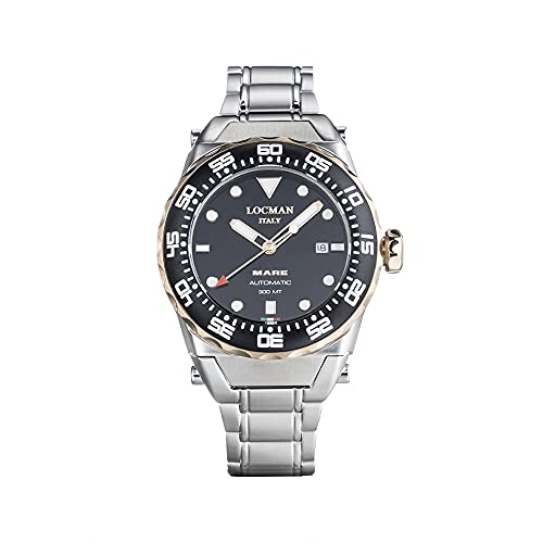 Orologio Meccanico Uomo Locman Mare Casual Cod. 0559M01R-0Rbkrgb0