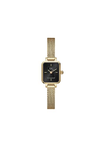 Daniel Wellington Quadro Orologi 15.4X18.2Mm Double Plated Stainless Steel (316L) Gold