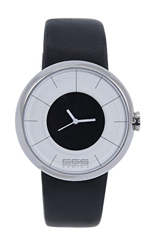 666Barcelona Orologio Analogico Quarzo Uomo Con Cinturino In Pelle 666-290