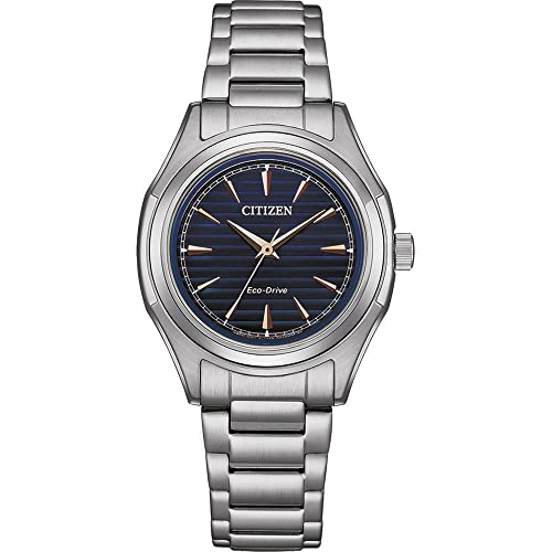 Citizen Orologio Analogo Solar Donna Con Cinturino In Acciaio Inossidabile Fe2110-81L