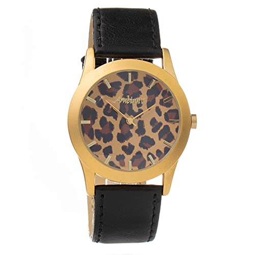 Arabians Orologio Analogico Quarzo Uomo Con Cinturino In Pelle Dba2088D