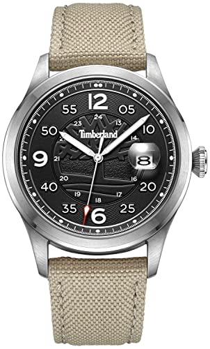 Timberland Orologio Analogico Al Quarzo Uomo Con Cinturino In Pelle Tdwgn2237506