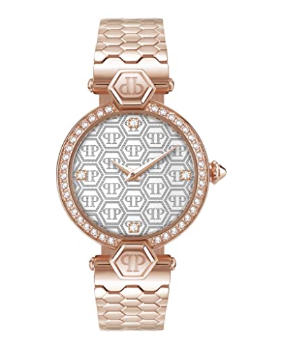 Philipp Plein Orologio Analogico Al Quarzo Donna Con Cinturino In Acciaio Inossidabile Pweaa0821