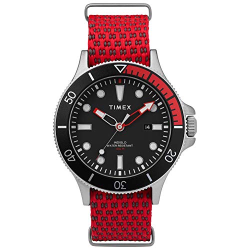 Timex Men'S 43 Mm Allied Coastline Fabric Strap