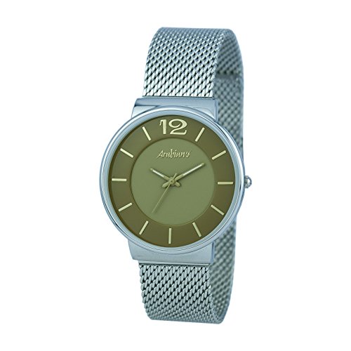 Arabians Orologio Analogico Quarzo Uomo Con Cinturino In Acciaio Inox Hba2250M