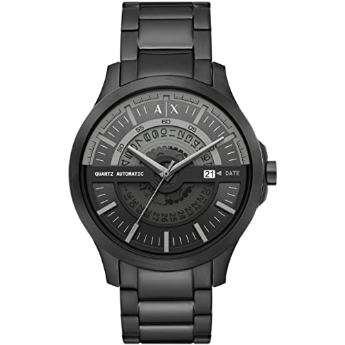 Armani Exchange Orologio Analogico Al Quarzo Uomo Con Cinturino In Acciaio Inossidabile Ax2444