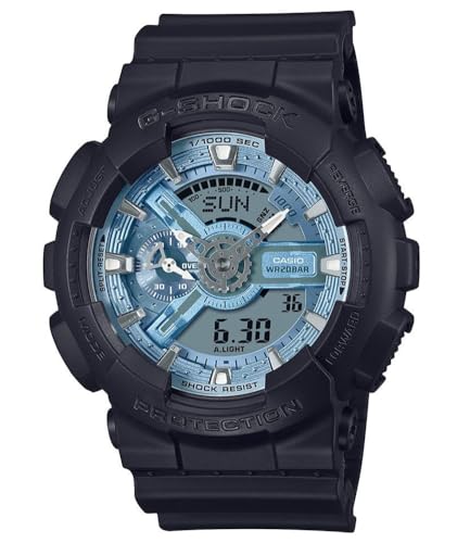 Casio Orologio Analogico-Digitale Al Quarzo Uomo Con Cinturino In Plastica Ga-110Cd-1A2Er