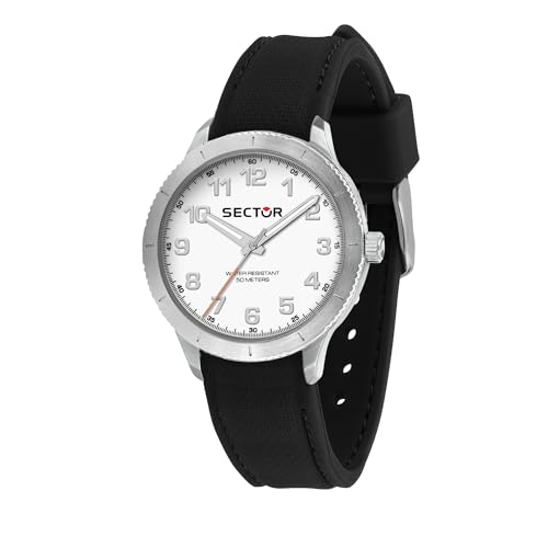 Sector No Limits Orologio Analogico Quarzo Unisex Adulto Con Cinturino In Silicone R3251578006