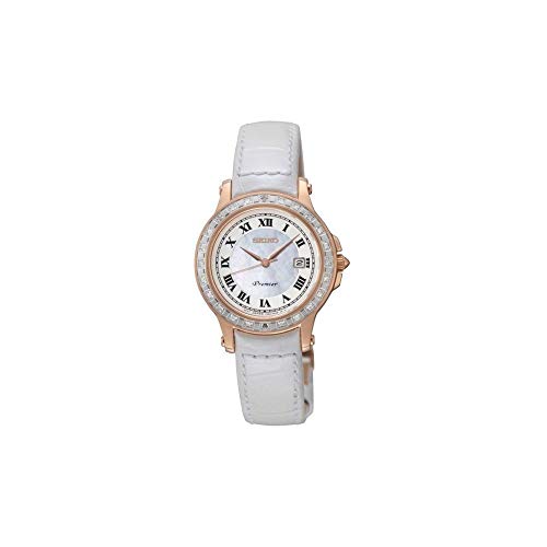 Seïko Orologio Analogico Al Quarzo Da Uomo. Con Cinturino In Pelle Sxdf08P1_Nacarado