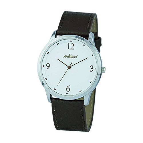 Arabians Orologio Analogico Quarzo Uomo Con Cinturino In Pelle Hba2249M