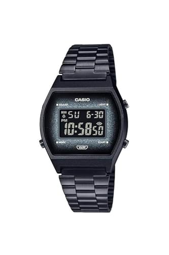 Casio B640Wbg-1Bdf Digital Quartz Black Stainless Steel Unisex Watch