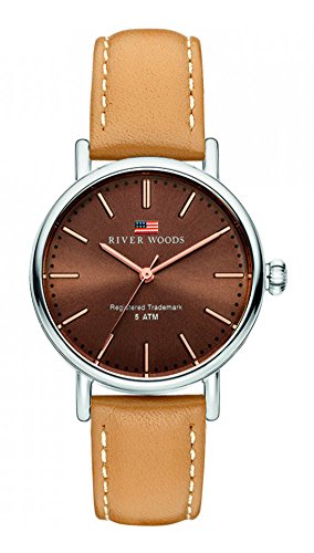 River Woods Orologio Analogico Quarzo Donna Con Cinturino In Pelle Rw340017