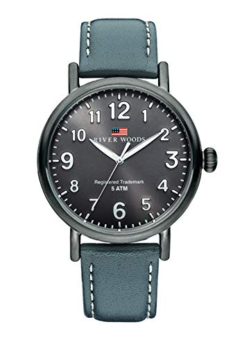River Woods Orologio Analogico Quarzo Uomo Con Cinturino In Pelle Rw420005