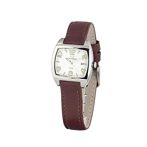 Time Force Orologio Analogico Quarzo Donna Con Cinturino In Pelle Tf2588L-02