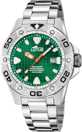 Lotus Orologio Analogico Al Quarzo Uomo Con Cinturino In Acciaio Inossidabile 18929/C