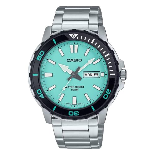 Casio Orologio Uomo Mtd-125D-2A2Vdf, Multicolore, Bracciale